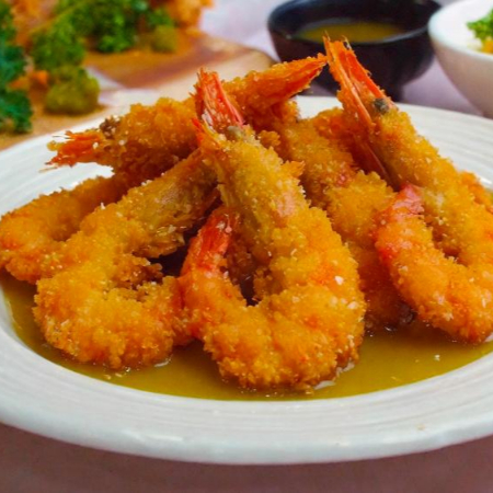 Camarones Empanizados