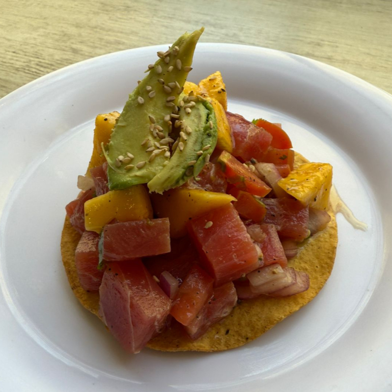Tostada Ceviche de Atún