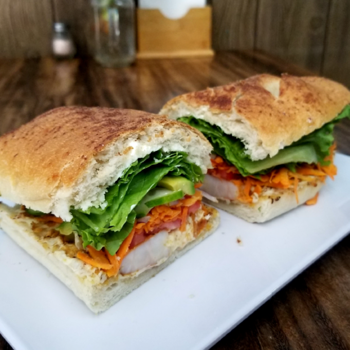 Baguette de Camarones
