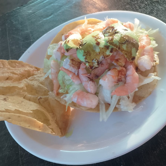 Tostada De Camarón