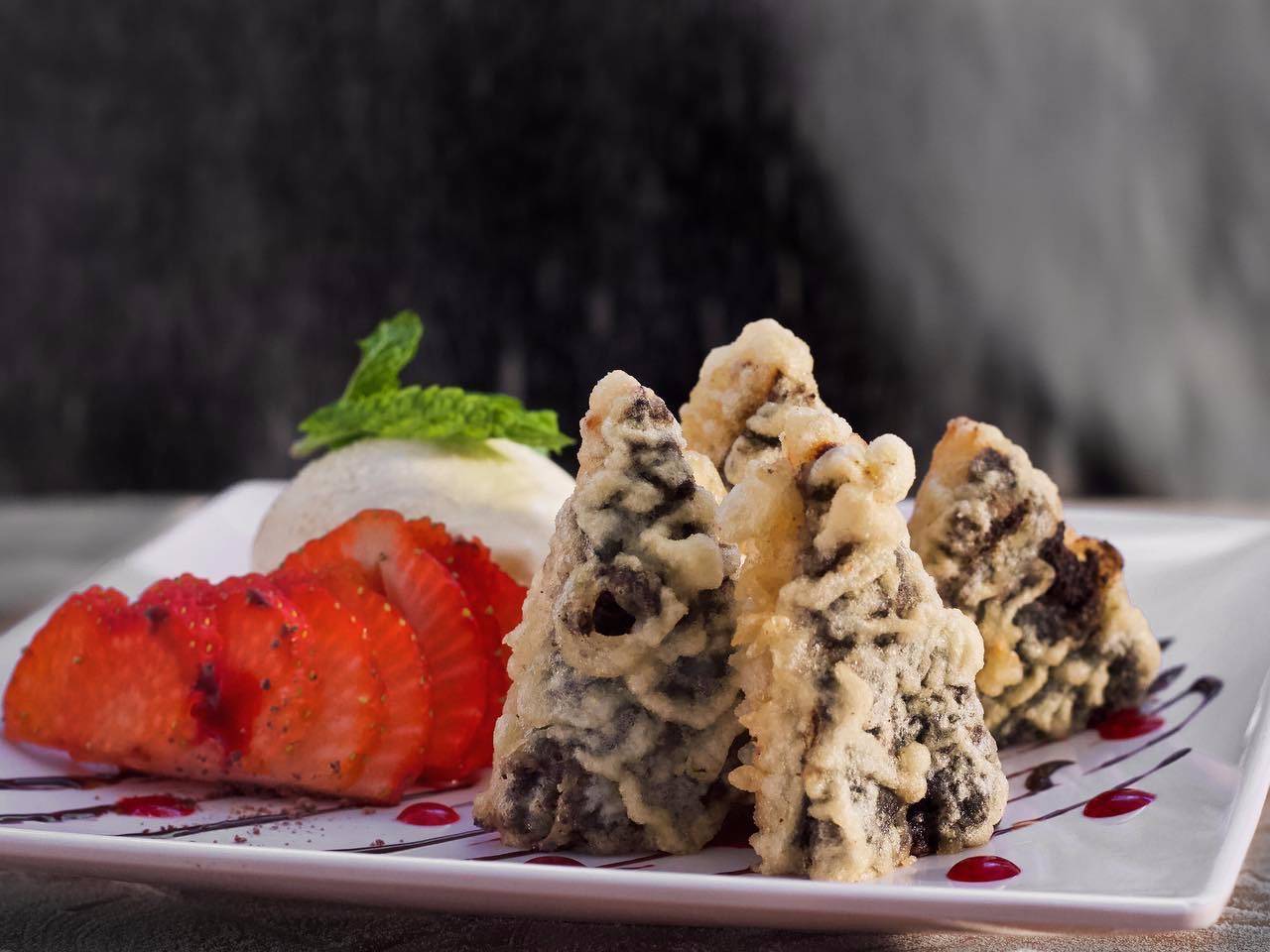 Tempura Cheese Cake