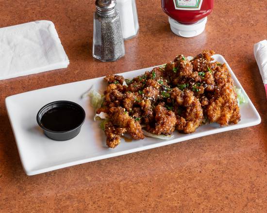 TIRAS DE PECHUGA DE POLLO FRITAS GLAZEADAS deliv