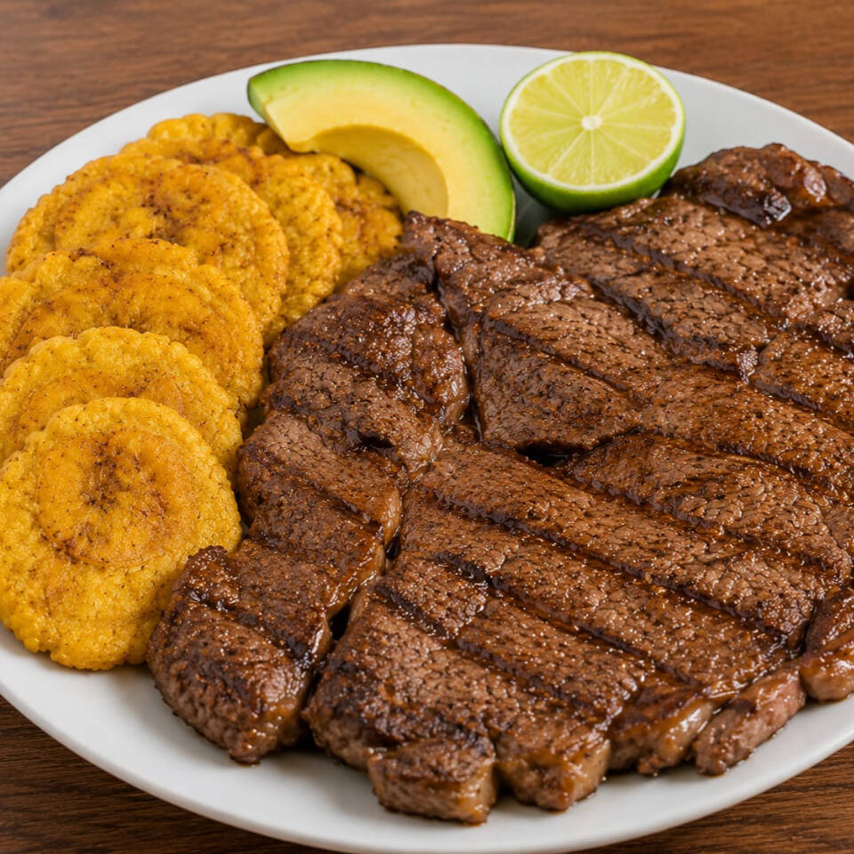 1 Libra de Carne a la Plancha