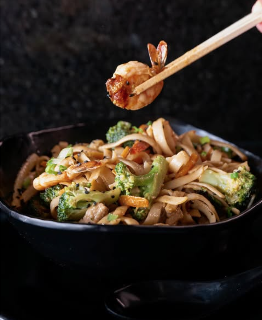 Japanese pan noodles camaron