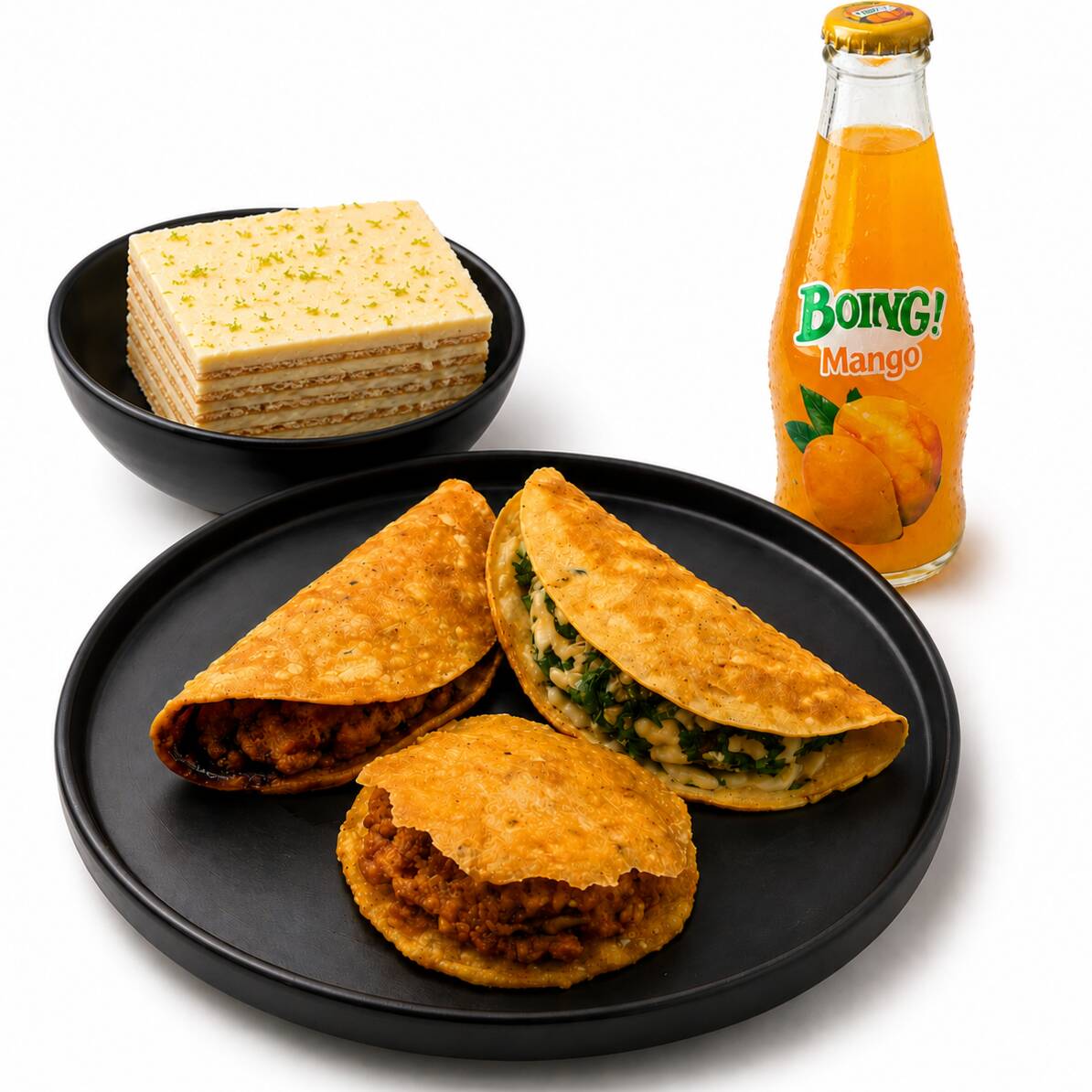 Combo 3 Antojitos + Bebida