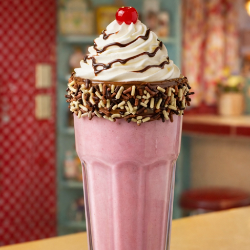 Malteada Cereza