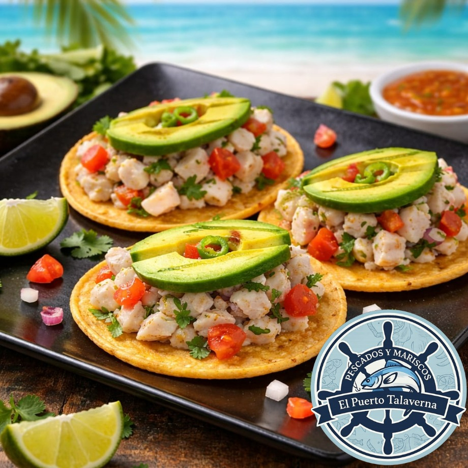 Tostadas de Ceviche (3pz)