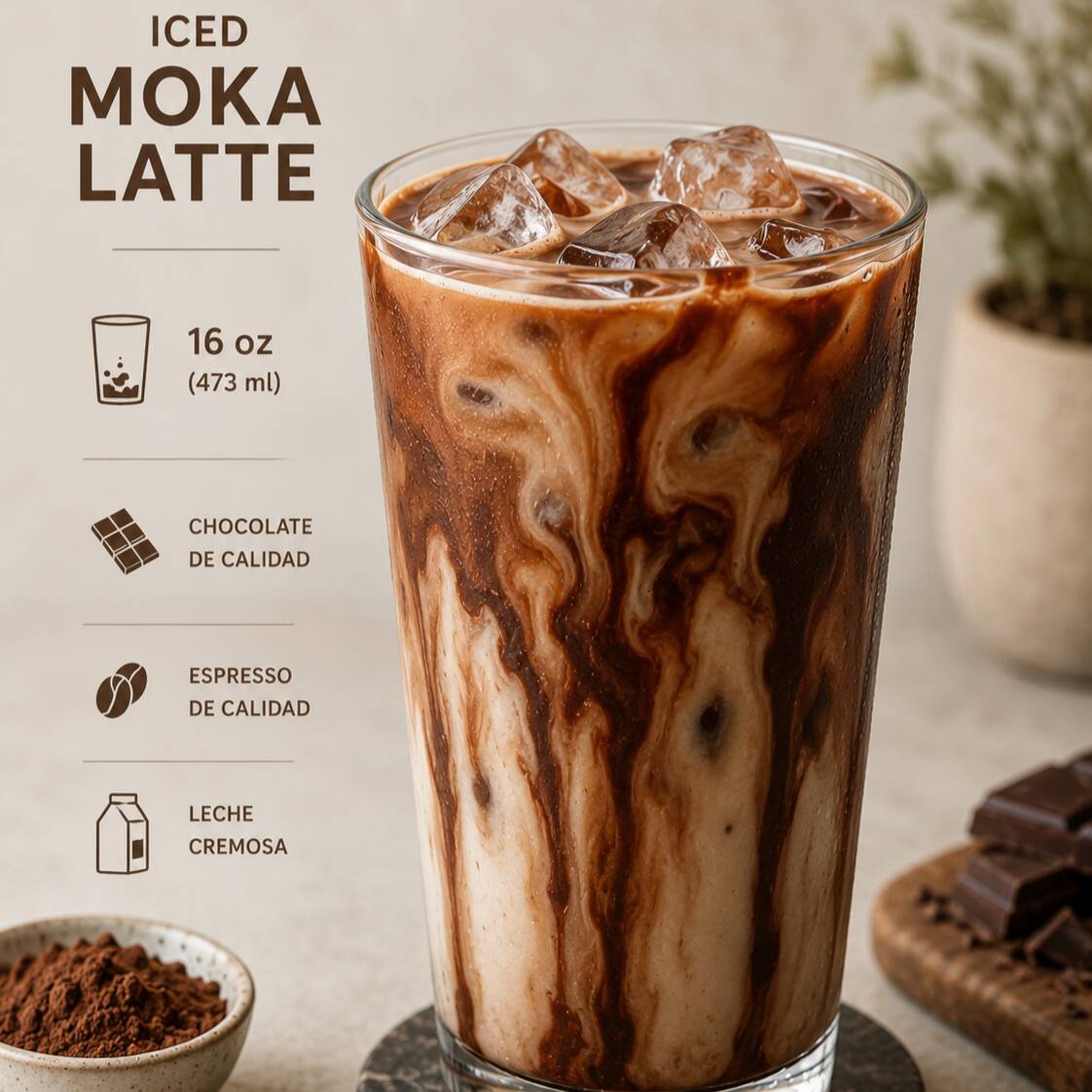 Iced Moka Latte
