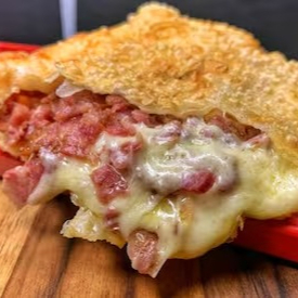 carne seca e mussarela