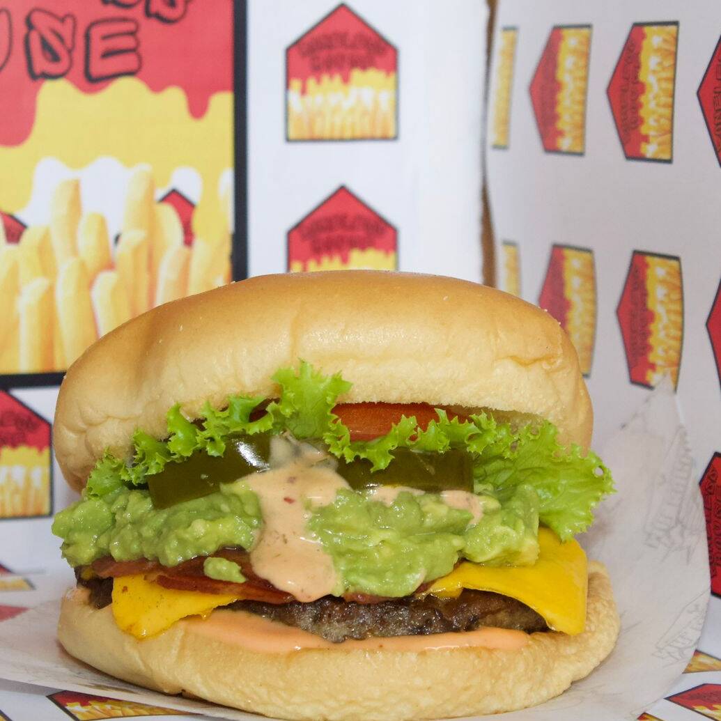 Burger Guacamole