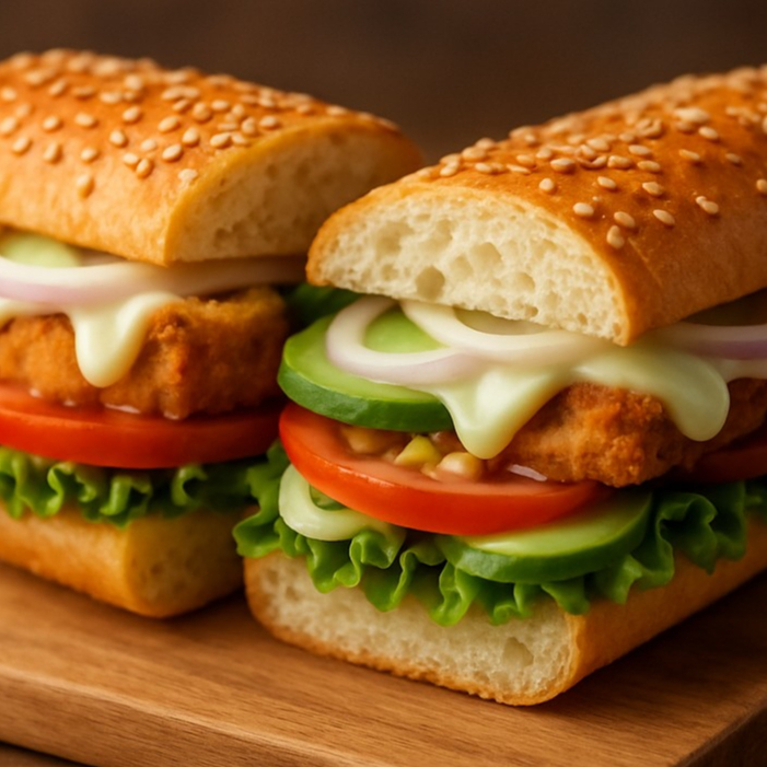 BAGUETTE PECHUGA EMPANIZADA