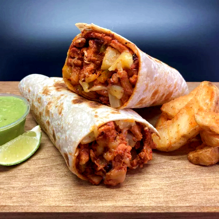 Burrito Mediano de Carne al Pastor