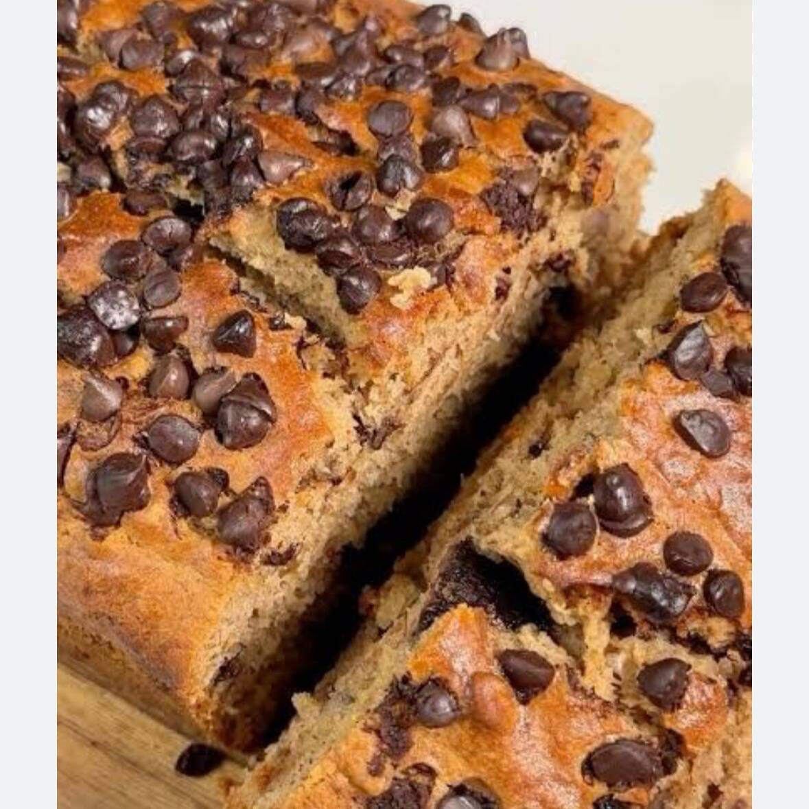 pan de chocolate amargo, harina de avena y platano