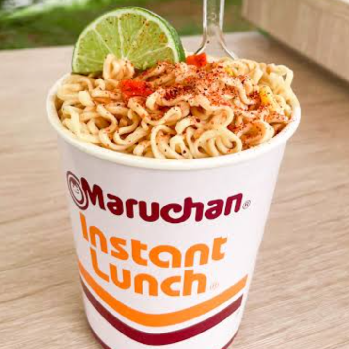 Maruchan preparada sencilla
