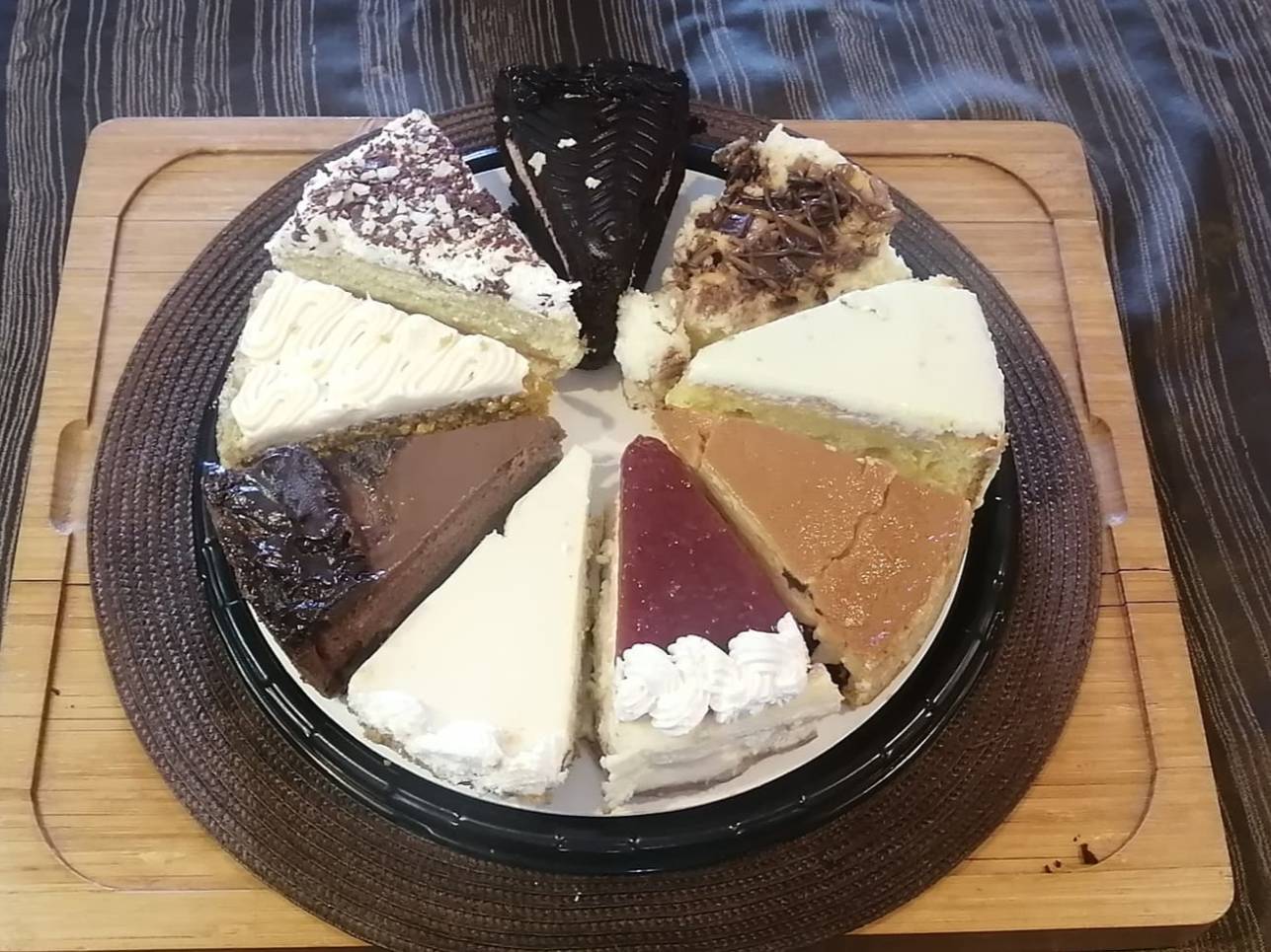 ¡Party cake! (10 rebanadas a escoger)