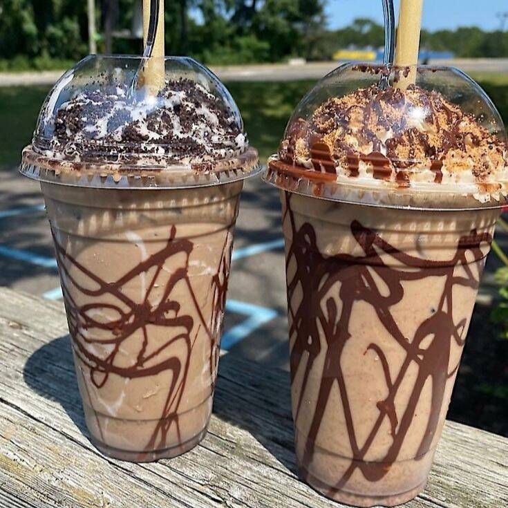 Frappe (Moka, Oreo, Frutos Rojos, Chocolate)