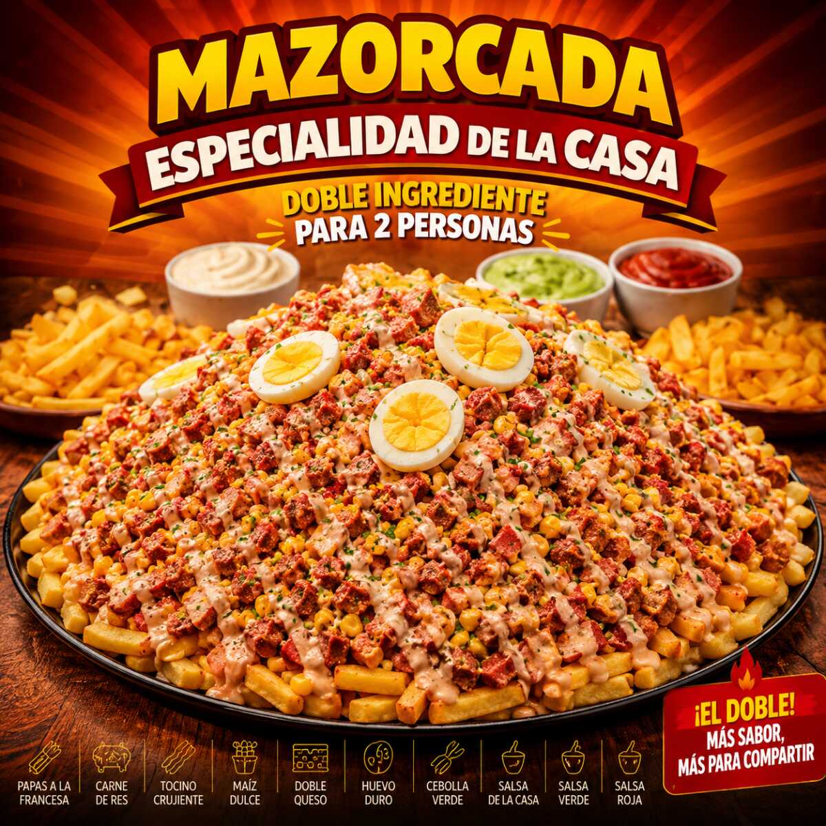 🔥 MAZORCADA TITANIC PARA 2 🔥