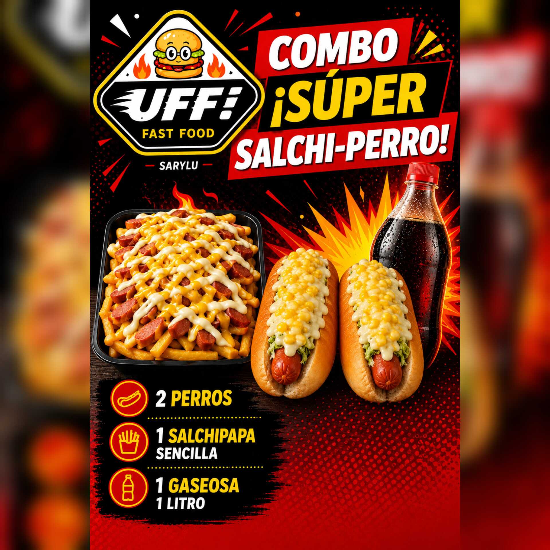 Combo Super Salchi-Perros