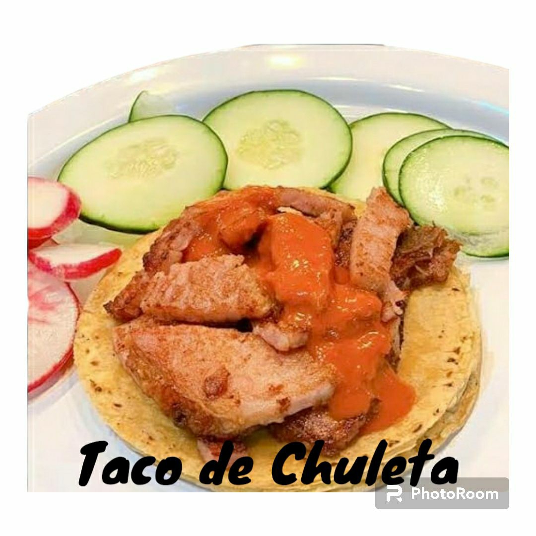 Taco Individual de Chuleta
