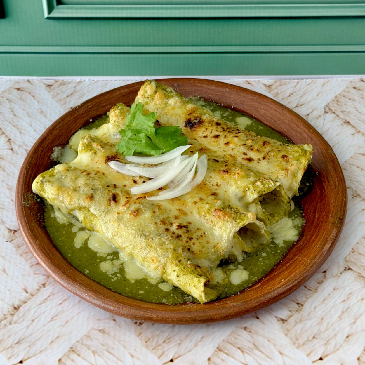 Enchiladas Verdes