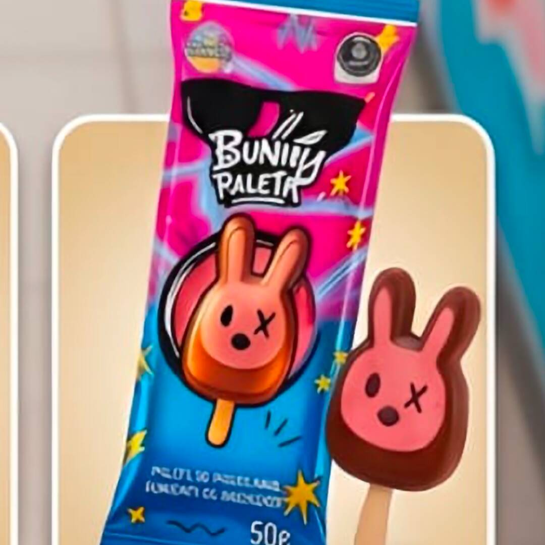 Paleta de Conejo Fresa