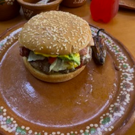 HAMBURGUESA SENCILLA