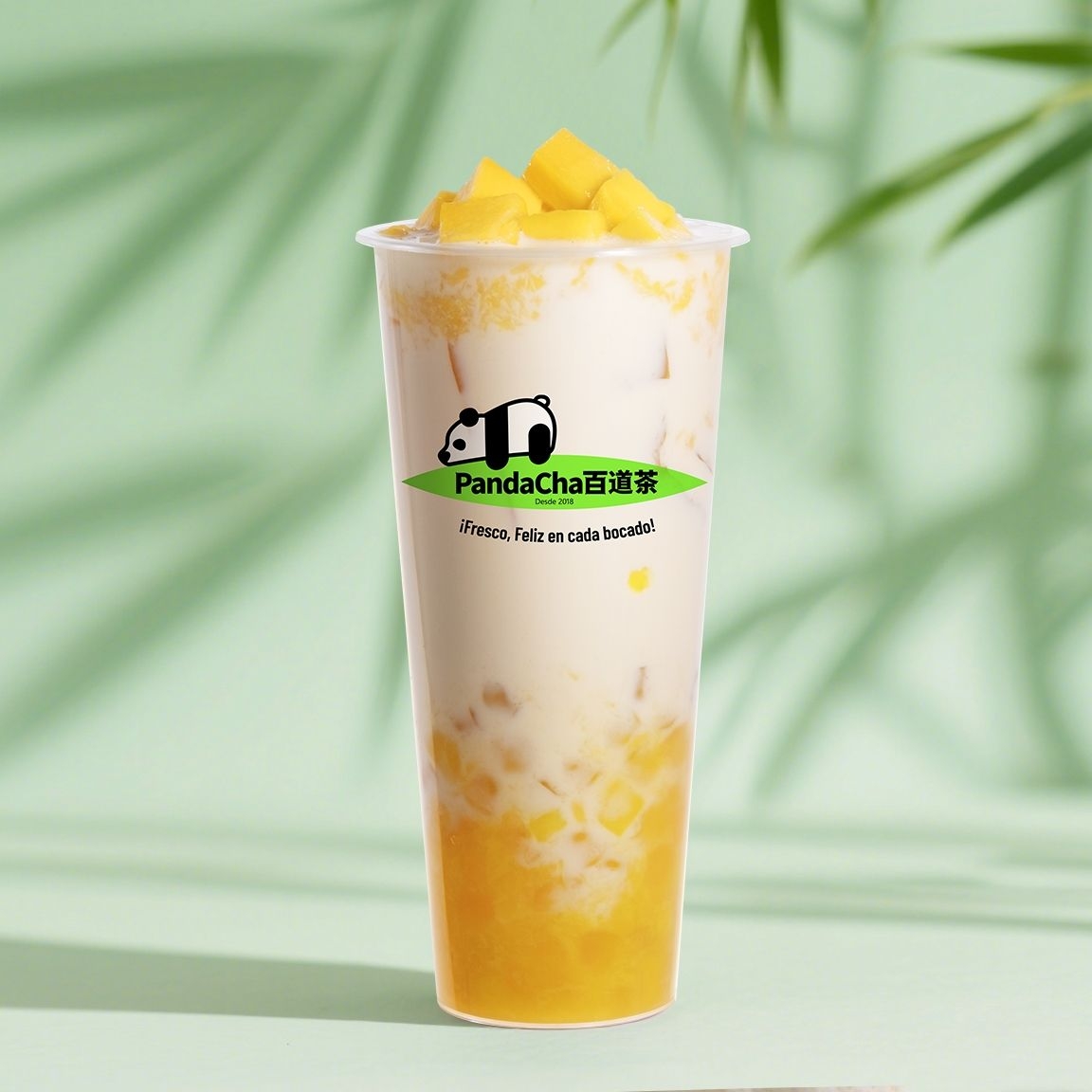 Milk Tea de Mango芒果奶绿