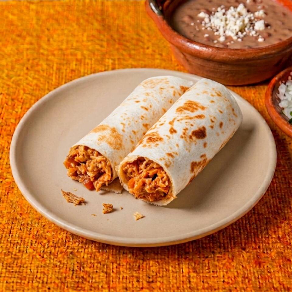 Burrito Chicharrón Prensado
