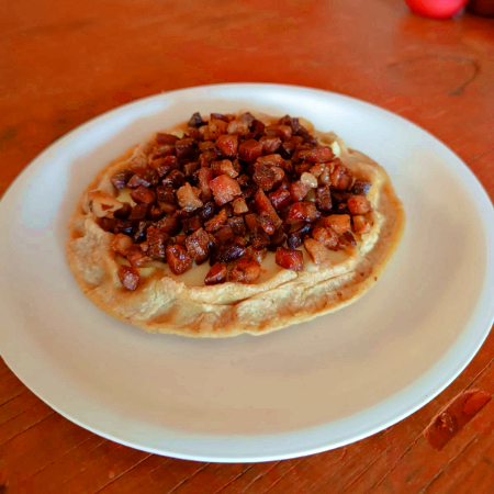 PELLIZCADA CON ASADA