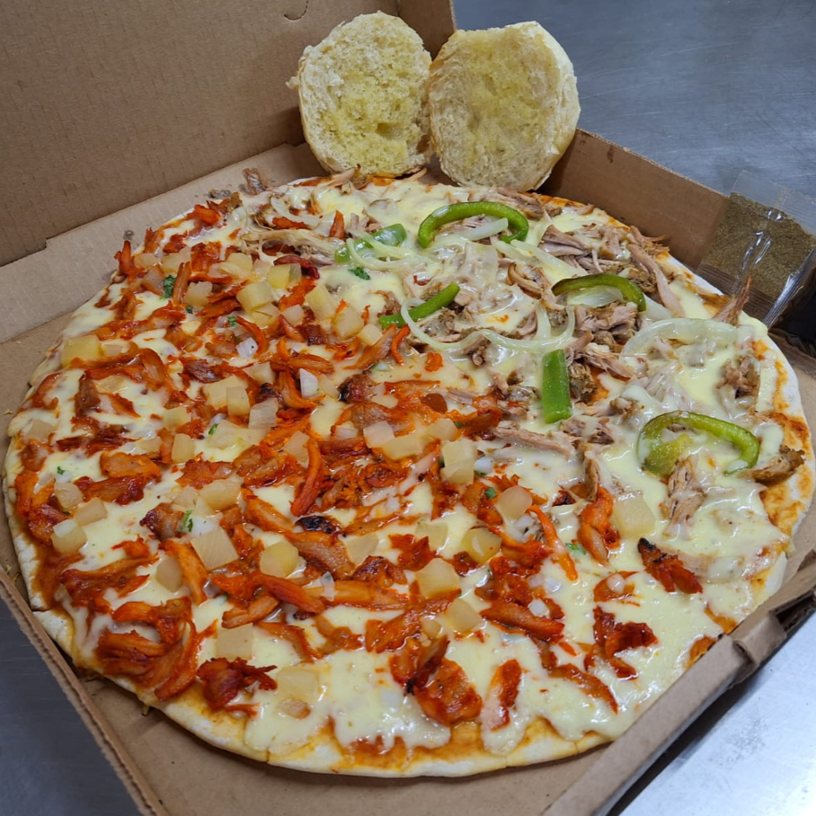 1/2 Pastor y 1/2 Pierna 🍕