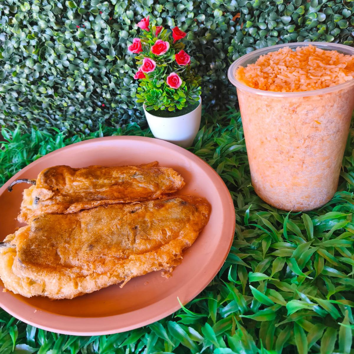 Combo Familiar arroz 2 chiles