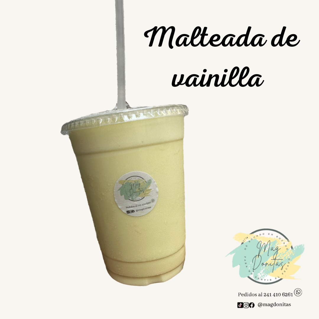 Malteada de Vainilla 16 oz