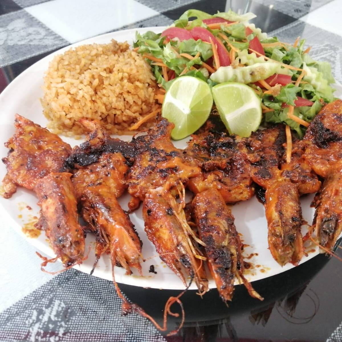 Camarones a la Plancha