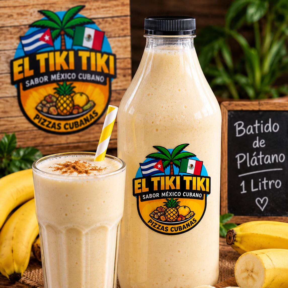 Batido de Plátano 1 Litro