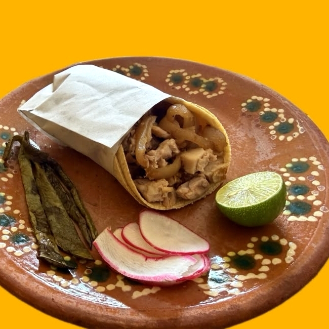 Taco de Surtido (Carnita y cuerito)