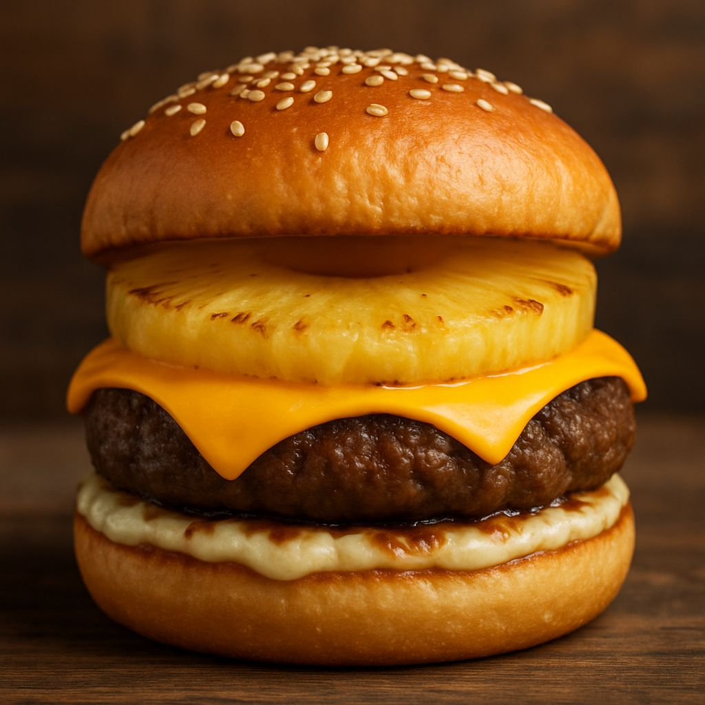 Cheese Burger Hula-hula