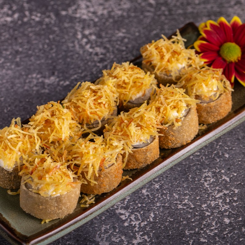 10 hot rolls com batata cryspe