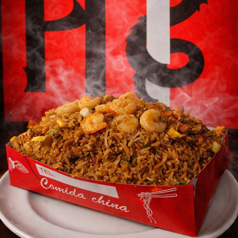 ARROZ CHINO CON CAMARONES PQ