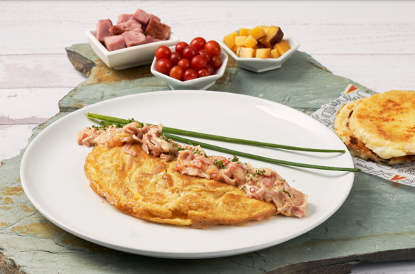 Omelette Jamón de Cerdo