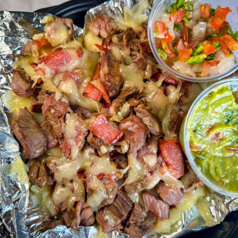 Papa de Arrachera 1050gr Aprox, para Dos Personas