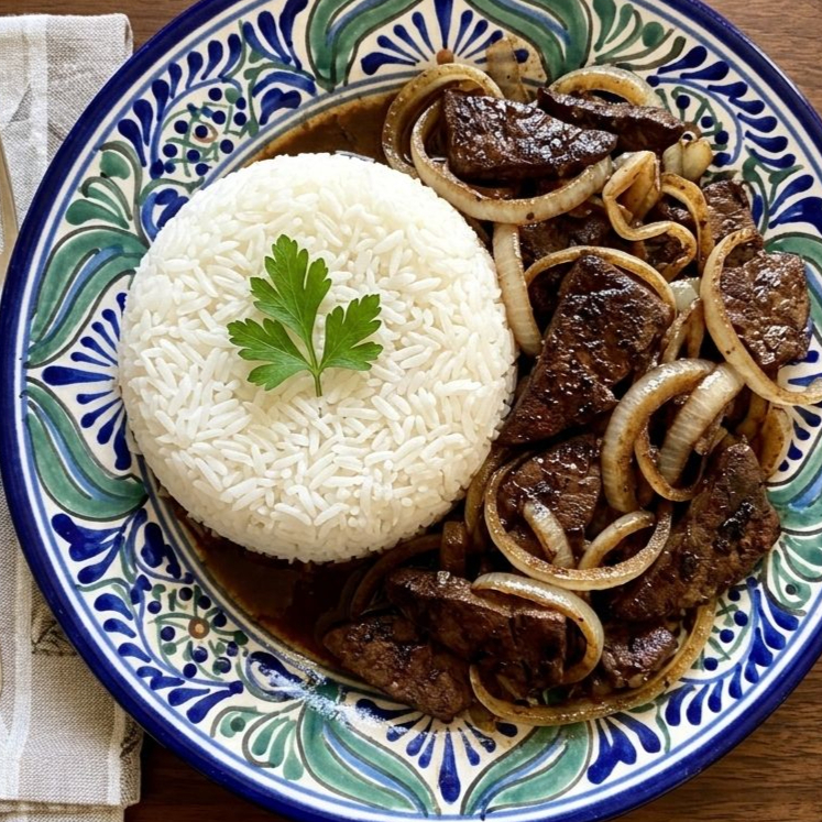 Higado Encebollado