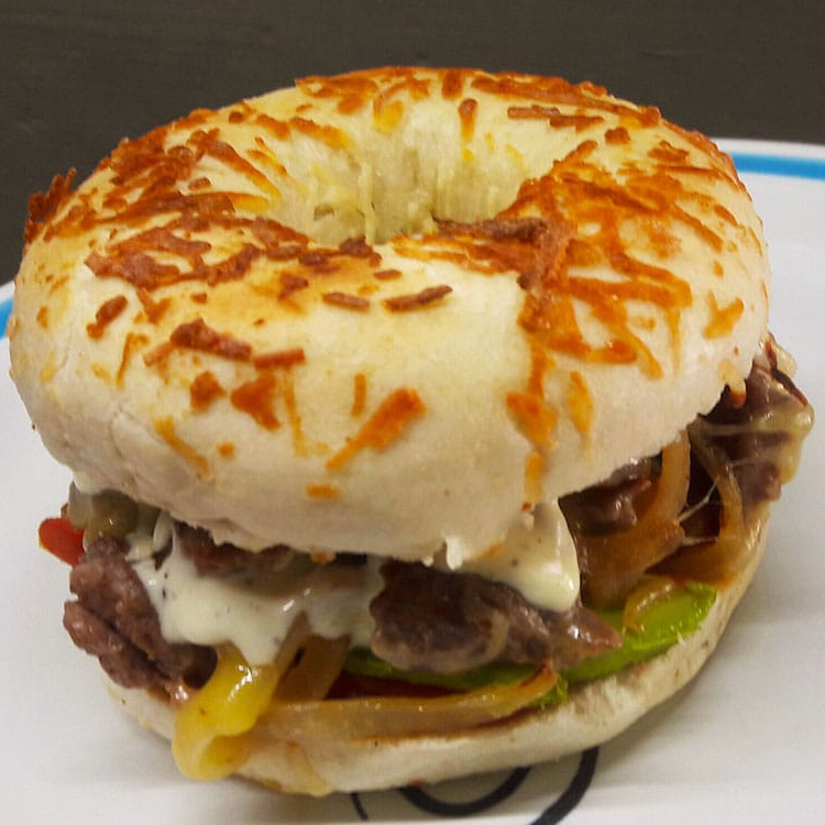 Bagel de Arrachera