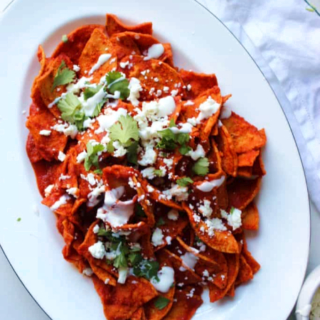 Chilaquiles Rojos