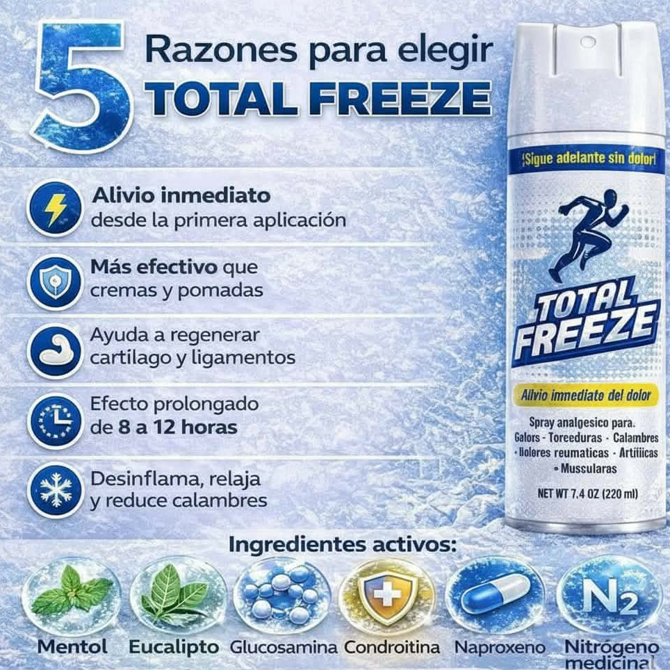 Total Freeze Analgesico. 220ml