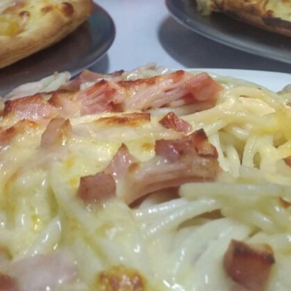 Spaguetti Gratinado para 2