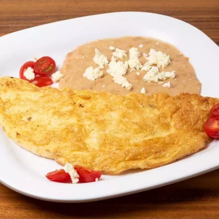 Omelette Con Queso