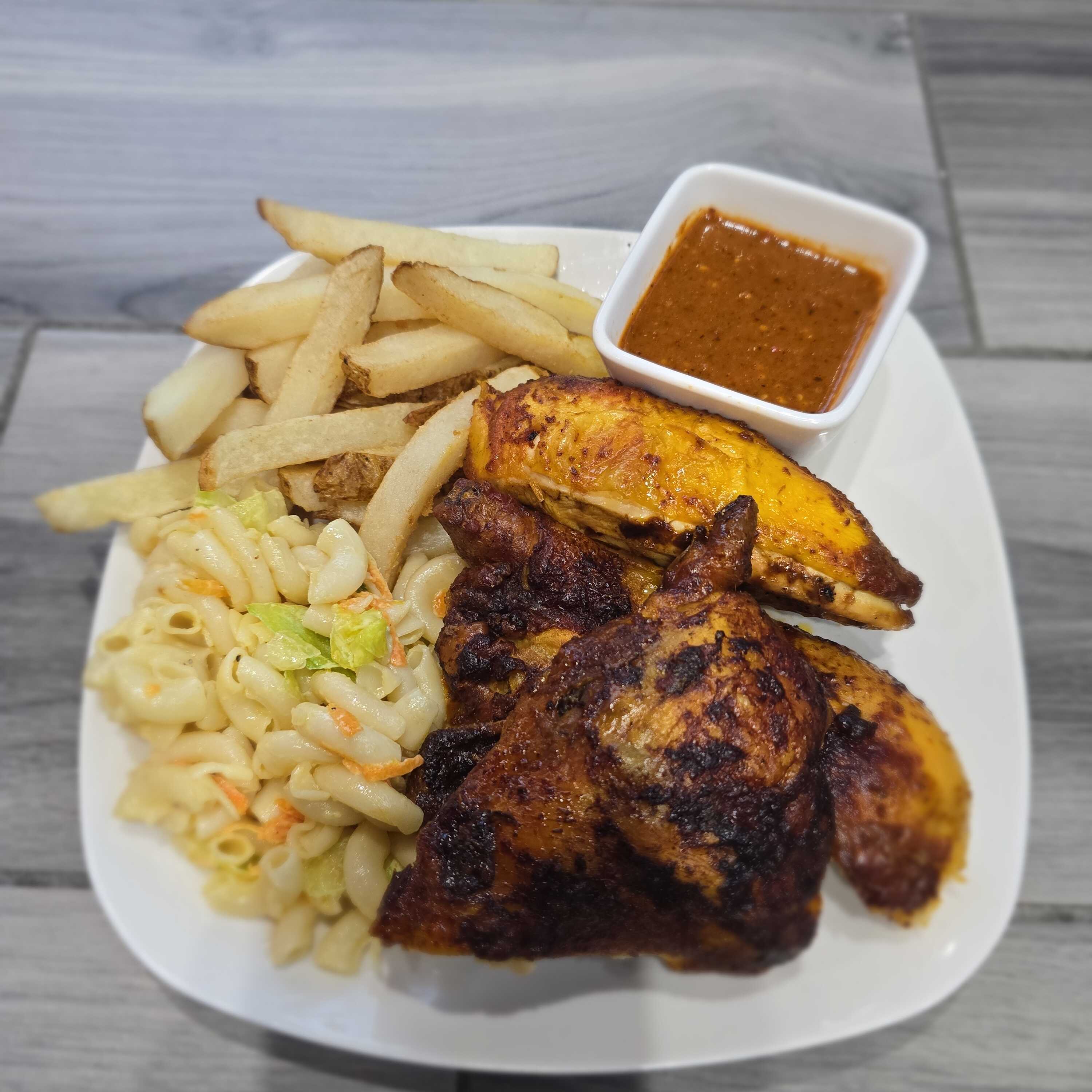 1/2 Pollo Rostizado a la Leña