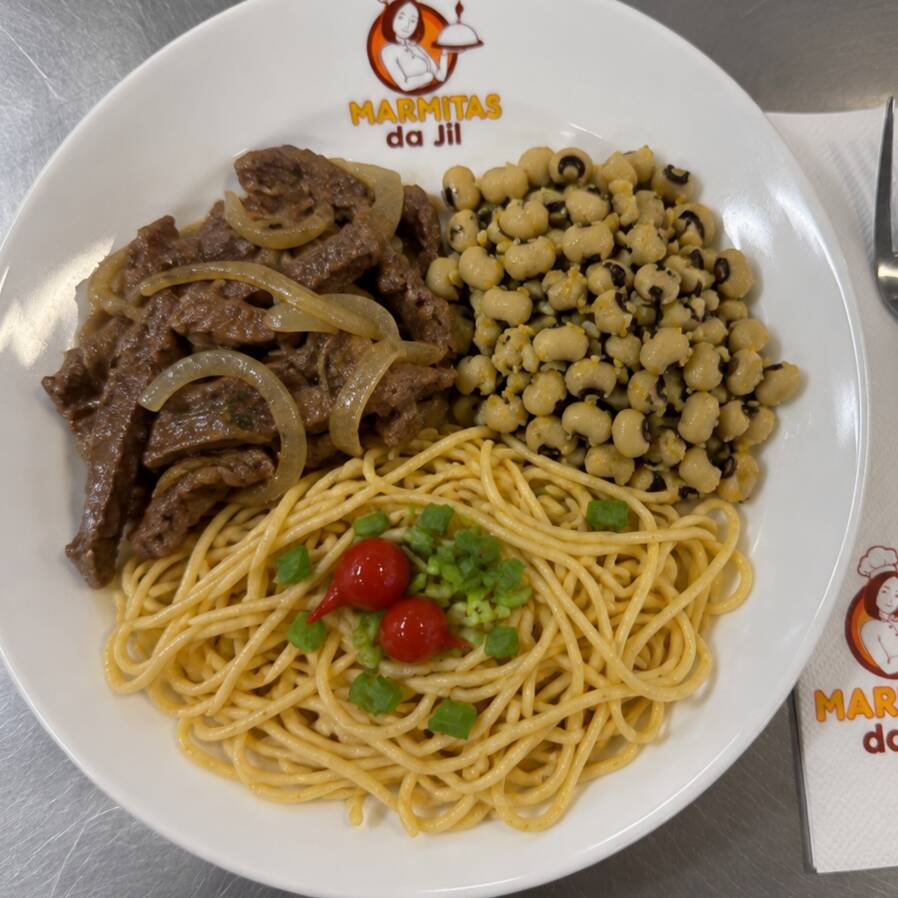 Contra filé Angus, sabor e suculência.
Acompanhamento : Feijão , Arroz e Bife Acebolado!
