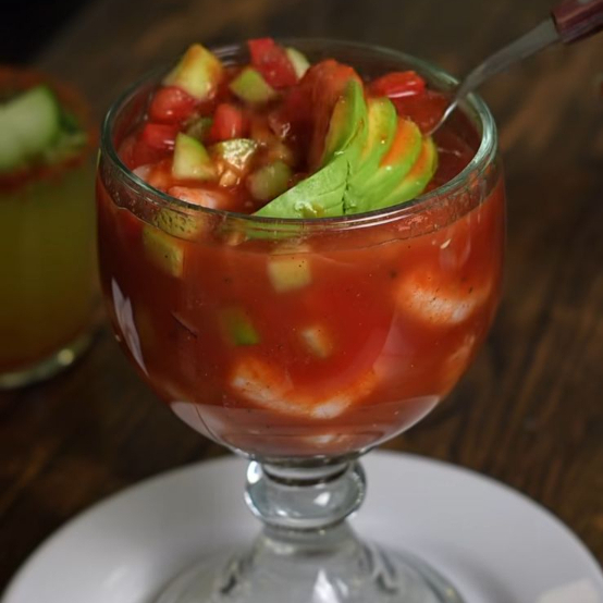 Coctel Mixto (pulpo , Camaron, Callo de Almeja)