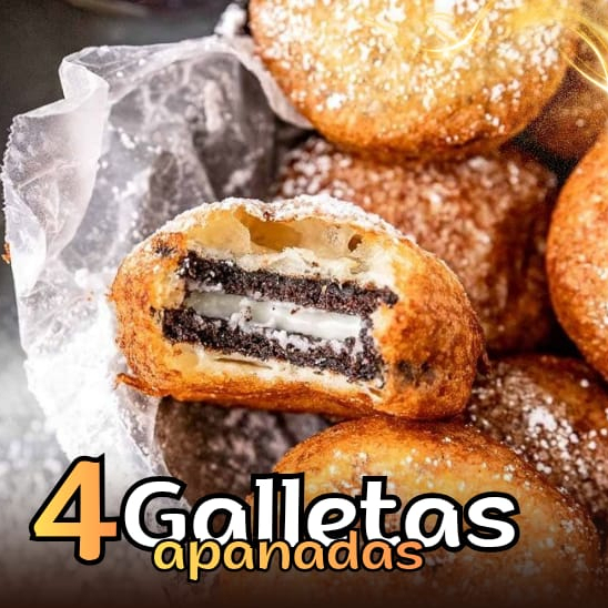 4 Galletas Apanadas